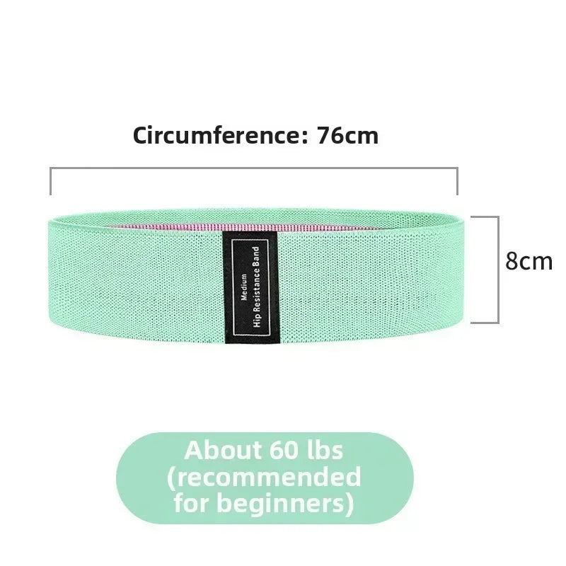 Fabric Resistance Hip Booty Bands Elastic Glute Thigh Workout Squat Circle Stretch Fitness Strips Loops Yoga Gym Equipment