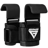 Weight Lifting Hook Grips with Wrist Wraps Gym Hand-Bar Wrist Strap Fitness Hook Weight Strap Pull-Ups Power Lifting Gloves