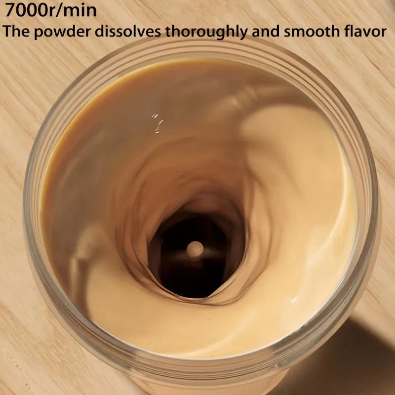 450-700ml Electric Automatic Mixing Cup Portable Whey Protein Shaker Bottle Battery Powered Fully Automatic Stirring Cup Home