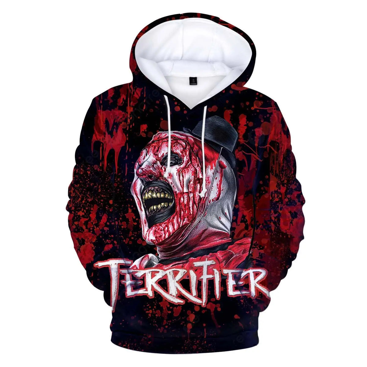Terrifier Horror 3D Print Hoodies Men Women Fashion Hoodie Sweatshirts Pullovers Streetwear Tracksuits Male Tops Man Clothing