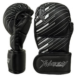 Men's Half Finger Professional Boxing Gloves PU Leather MMA Martial Arts Training Gloves for Karate Muay Thai