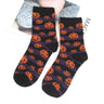 Halloween Women's Socks Personality Harajuku Warm Sock Simple Long Socks Fashion Spring Autumn for Women Men Mid Length Socks