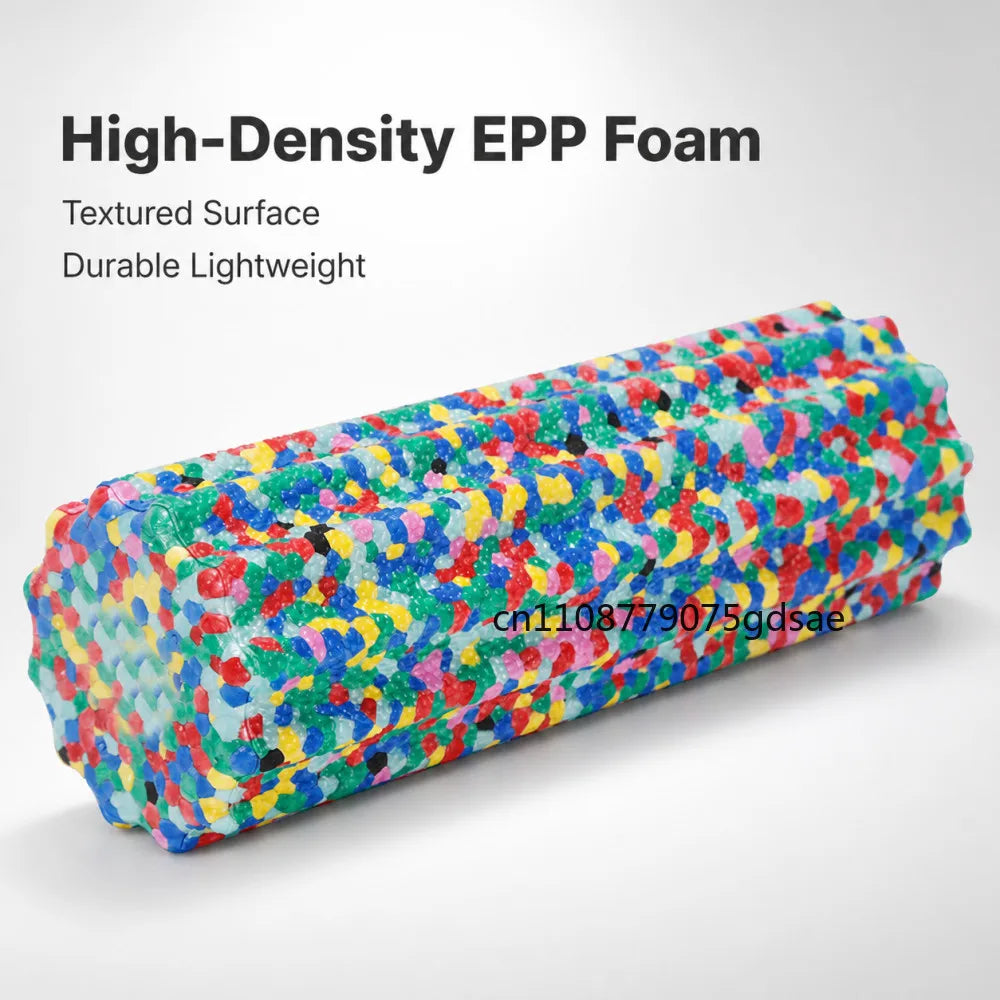 15x5.3cm Colored Yoga Foam Roller Soft Texture Durable Pilates Muscle Massager Roller Mini Yoga Column Gym Exercise Equipment