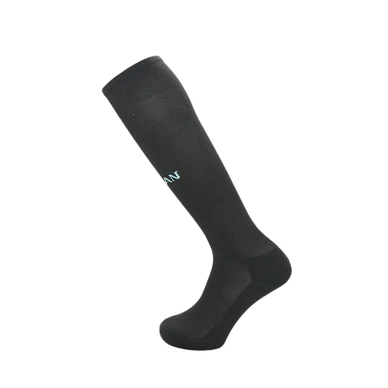 24-25 Season European Football Club Styles Children Adults Soccer Socks Boys Kid's Long Knee High Towel Bottom Sports Sock