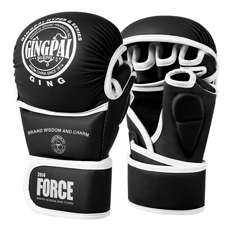 MMA Gloves Open Palm Sparring & Grappling Mitts,Martial Arts for Men & Women,Combat Sports,MMA, Boxing, Muay Thai, Kickboxing