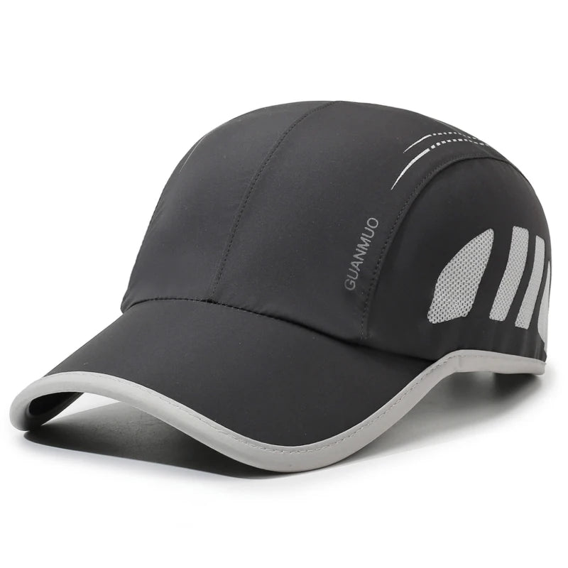 New Summer Lightweight Quick-Dry Breathable Sun Hat, Unisex Outdoor Fishing Baseball Cap for Travel & Casual Wear