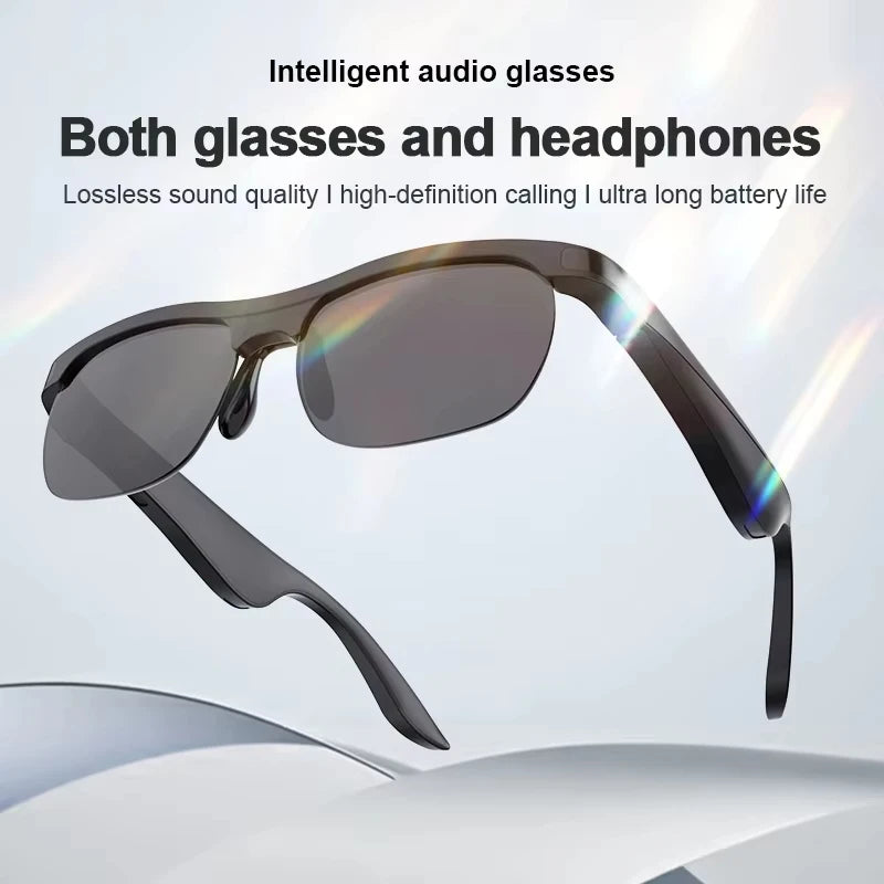 Lenovo 8KHD 1600MP Smart Glasses AI Translation Hands-Free Calling AI Chat Logging Music Playback Smart Sunglasses For Women Men