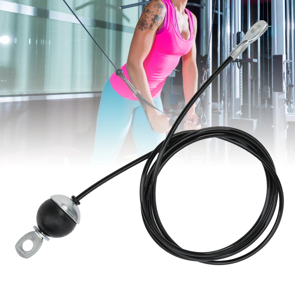 Gym Cable Wire Rope Fitness Pulley Cable Steel Wire Rope for Home Gym Fitness Pulley System new