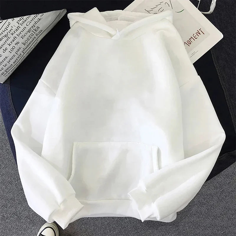 Simplified Korean Hoodies Hot Sales Casual Womens Sweatshirts Daily Versatile Pullover Tops Quality Autumn Winter Woman Clothing