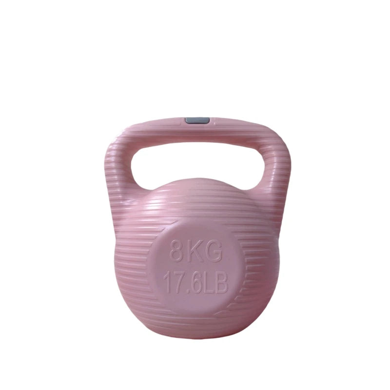 6/8KG Water Filled Solidifying Kettlebell Texture Leak-Proof Snap Lid Portable Kettle Bell Home Gym Full Strength Equipment