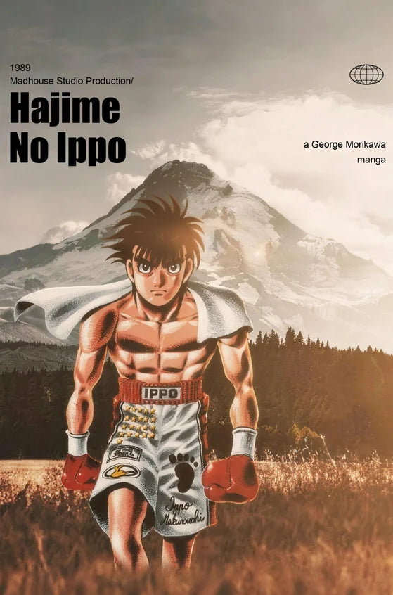 Classic Motivational Anime Hajime No Ippo Canvas Posters And Prints Home Decor Wall Art Hustle Boxing Manga Painting