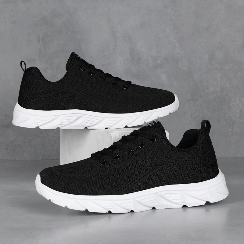 MAEDEF Running Shoes Men Breathable Sneakers 2025 Lightweight Walking Shoes Anti Slip Comfortable Mens Athletic Shoes Summer