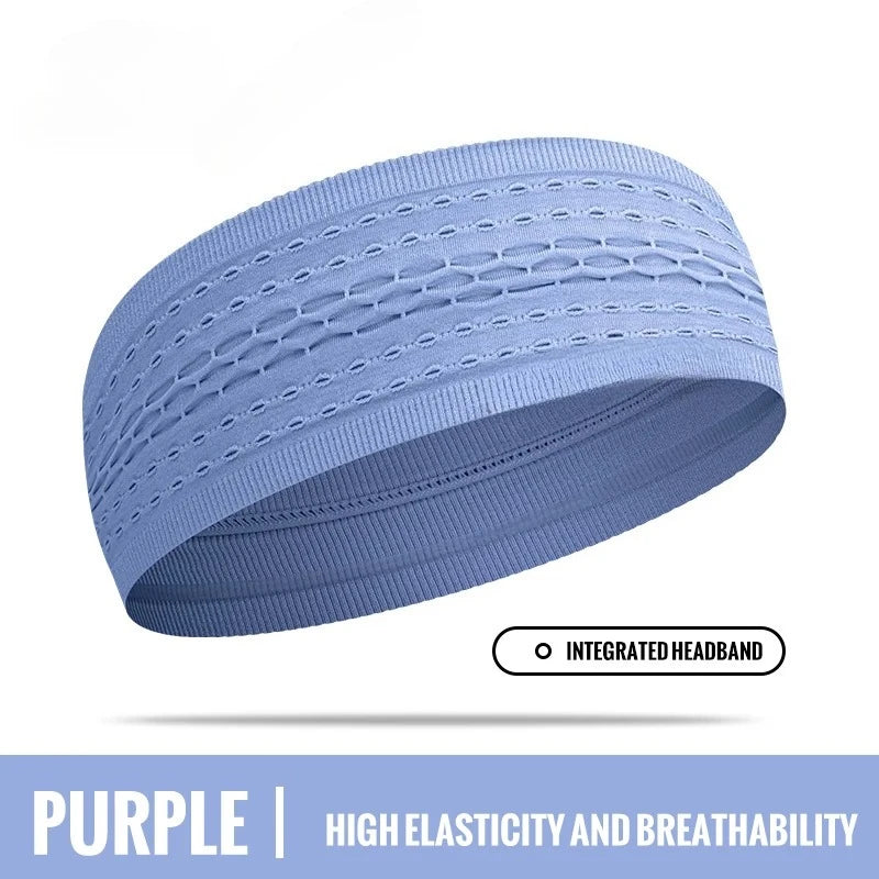 1PC Non-Slip Sport Headbands Moisture Wicking Workout Sweatband for Men & Women Fitness Running Cycling Football Yoga Hairband