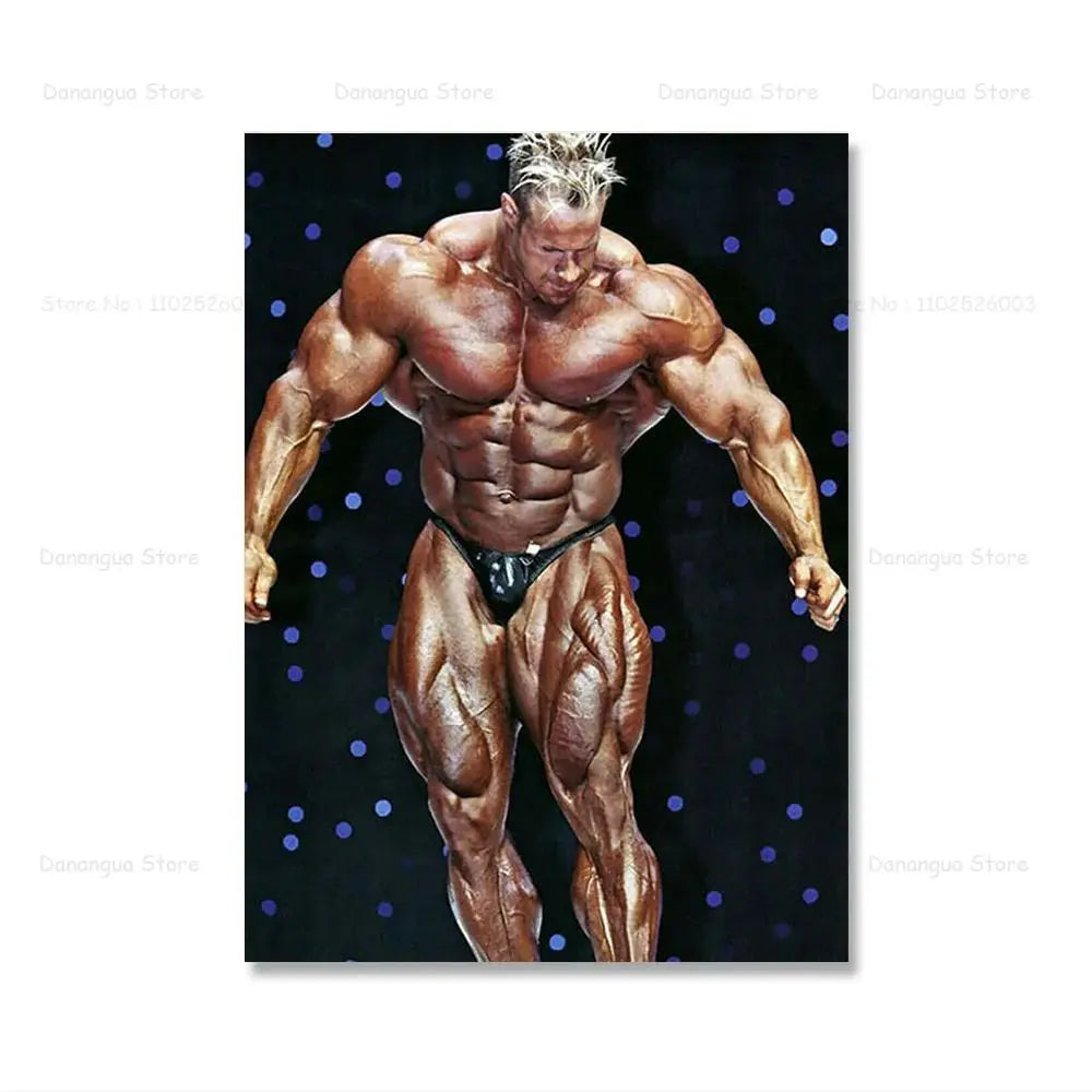Classic Muscle GYM Star Jay Cutler Bodybuilder Poster Poster Prints Wall Art Canvas Painting Picture Photo Gift Room Home Decor