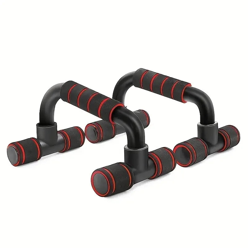 I-Shaped Prone Push Up Support Fitness Equipment for Chest Muscle Training Home Use Foam Pushup Stand for Strength Workout