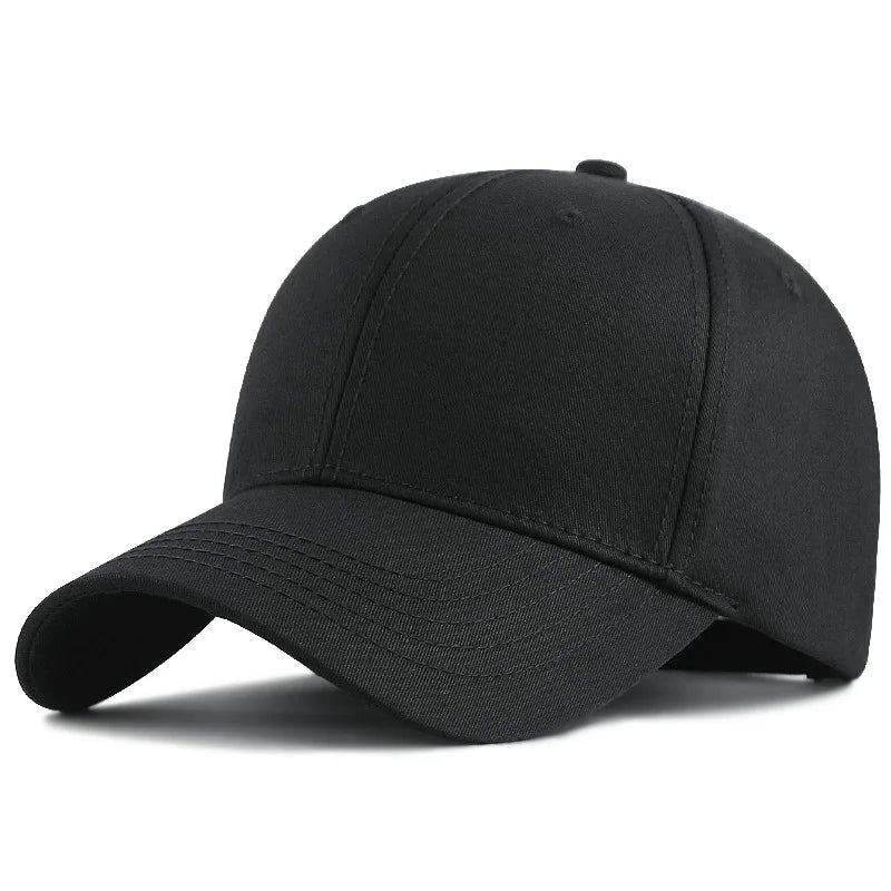 Oohmy Baseball Cap Big Head Men Women Youth Boys Girls Large Size Cotton Sport Hats OverSize Snapback Hat 56-58cm 60-68cm
