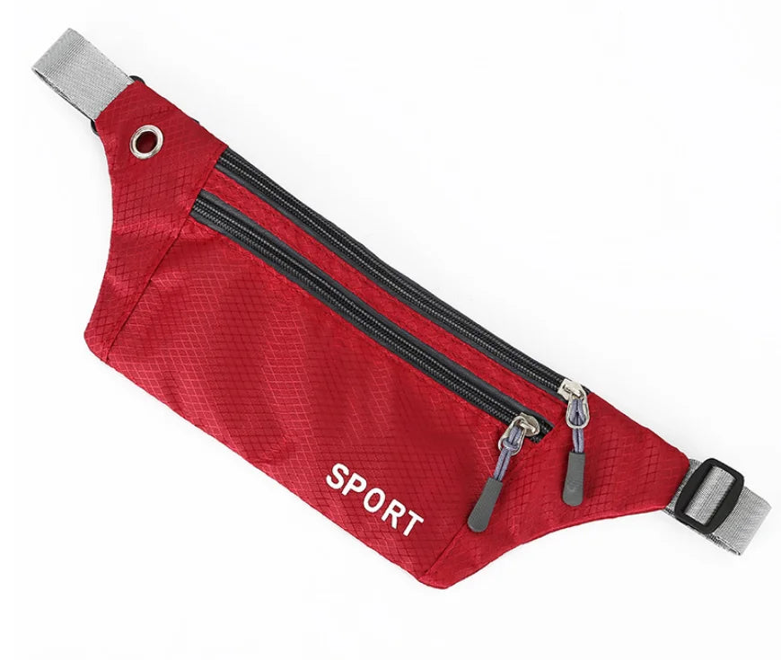 Waist Bag Sports Phone Men's Belt Bag Ultra-Thin Waterproof Mini Fanny Pack New Hot Women Run Light Waist Pouch