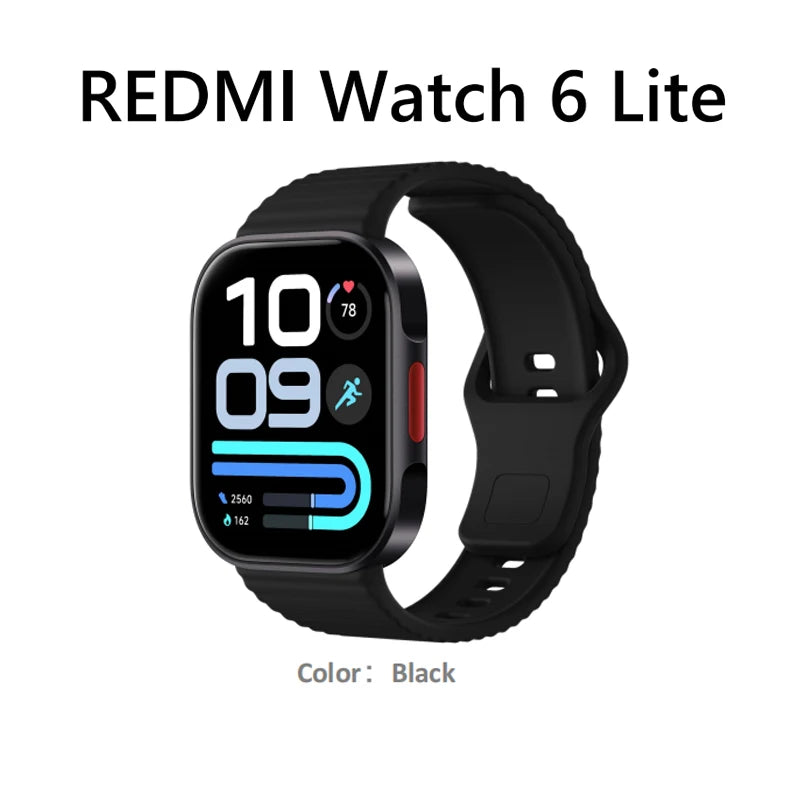 Global Version Xiaomi Redmi Watch 6 Lite Smartwatch Bluetooth Calling 1.96'' Display Sport Mode Health Monitoring 470mAh Battery