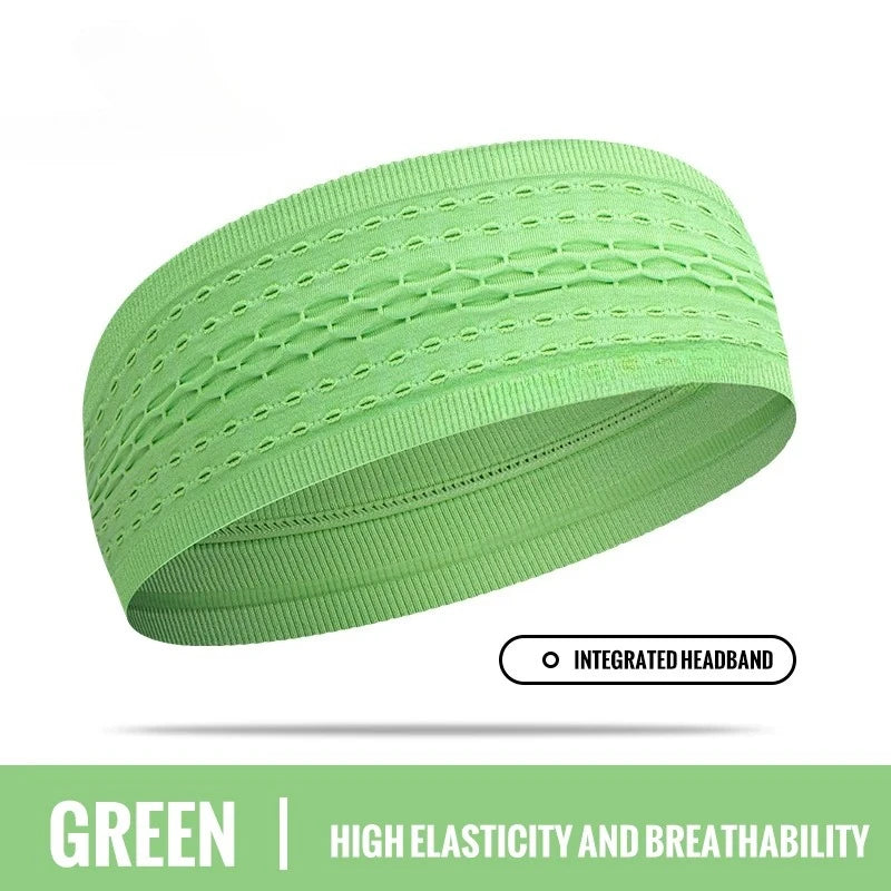 1PC Non-Slip Sport Headbands Moisture Wicking Workout Sweatband for Men & Women Fitness Running Cycling Football Yoga Hairband
