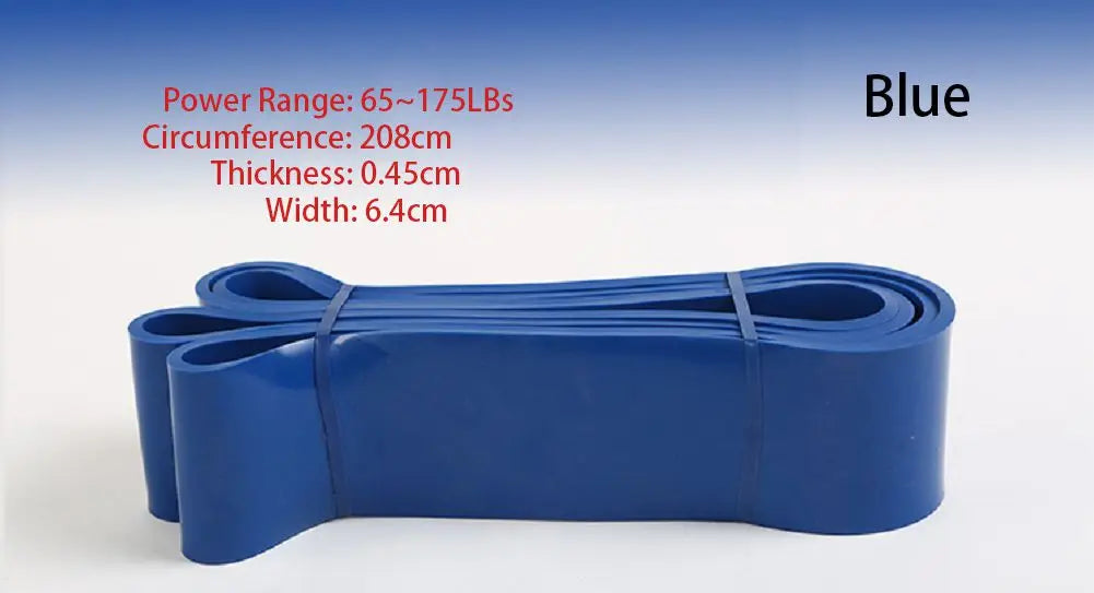 208cm Elastic Band for Fitness Resistance Crossfit Pullup Gym Body Building Musculation Training Workout Tube Fitness Equipment