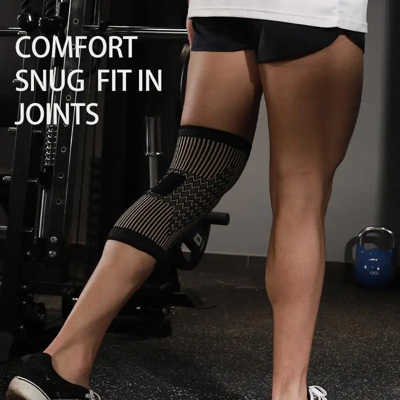 1 Piece Sports Knee Support – Breathable & Anti-Slip Design for Daily use & Workout for Women Men