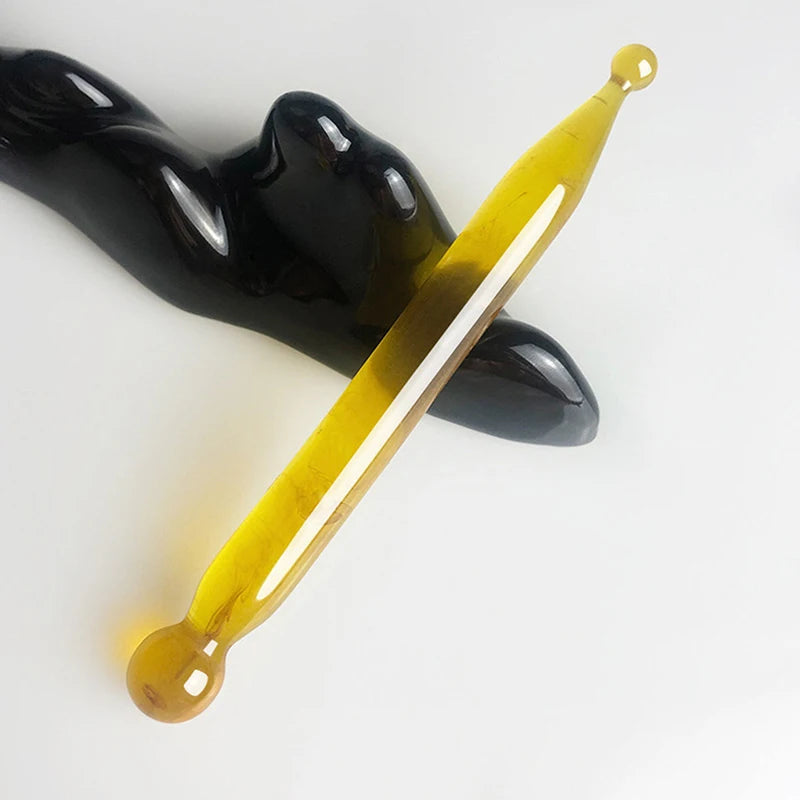 Massage Stick Natural Jade Stick Stone Gua Sha Facial Massage Acupunctur Point Pen Chinese Medicine Guasha Beauty Messager Tool