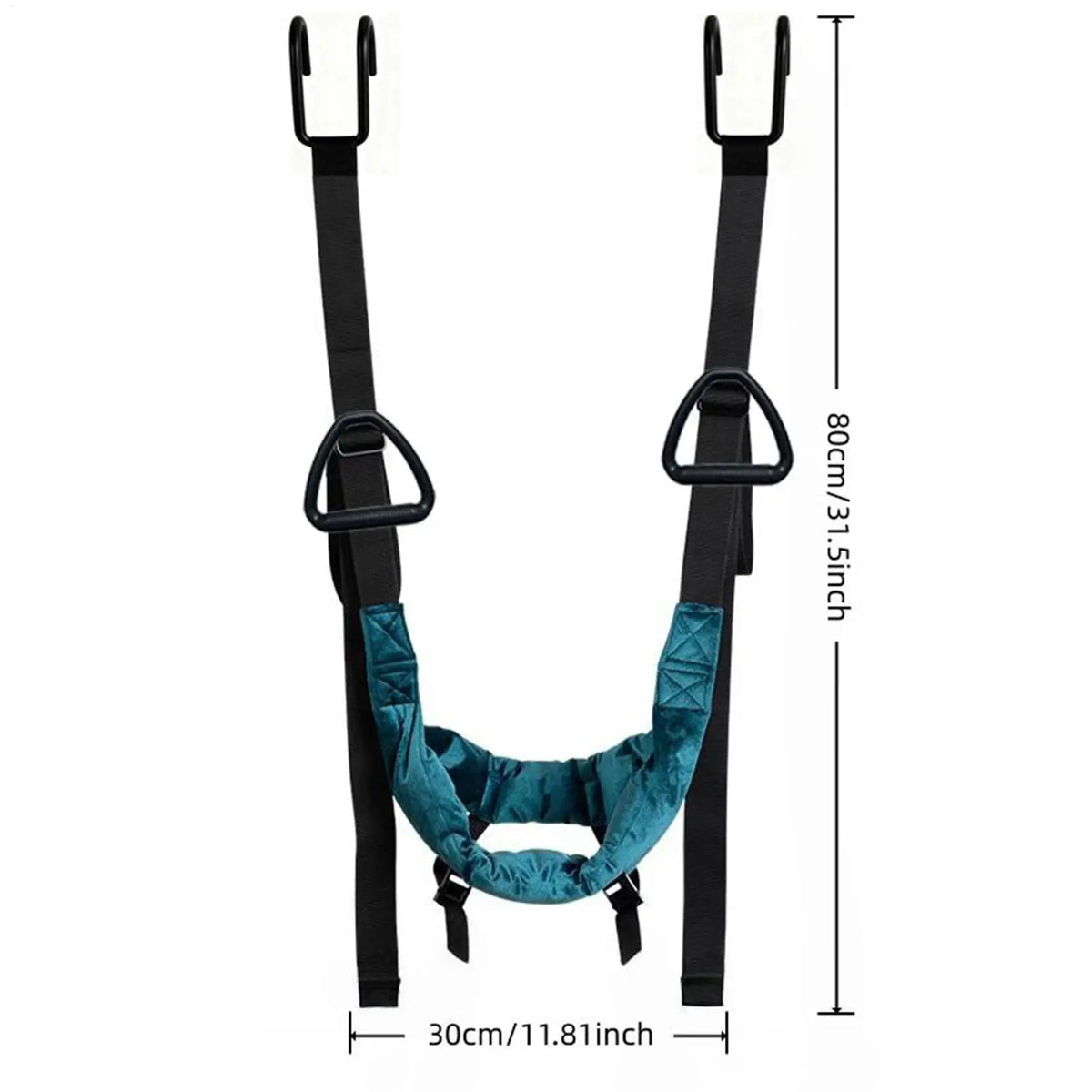 Cervical Neck Traction Device Portable Adjustable Stable Tool Soft Cervical Traction Belt for Adults Home Office Travel Daily