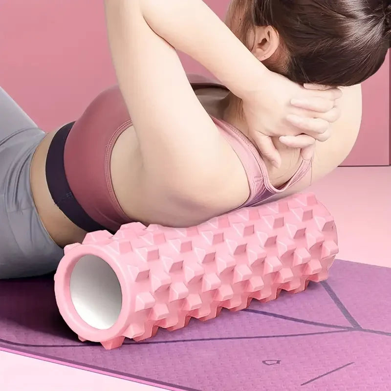 Yoga Column Gym Fitness Foam Roller Pilates Exercise Back Muscle Massage Soft Block Muscle