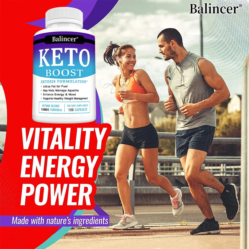 Weight Loss Organic Keto Detox Capsules Flat Belly Deep Cleansing Provides Energy Fat Burning Appetite Suppressant Supplements