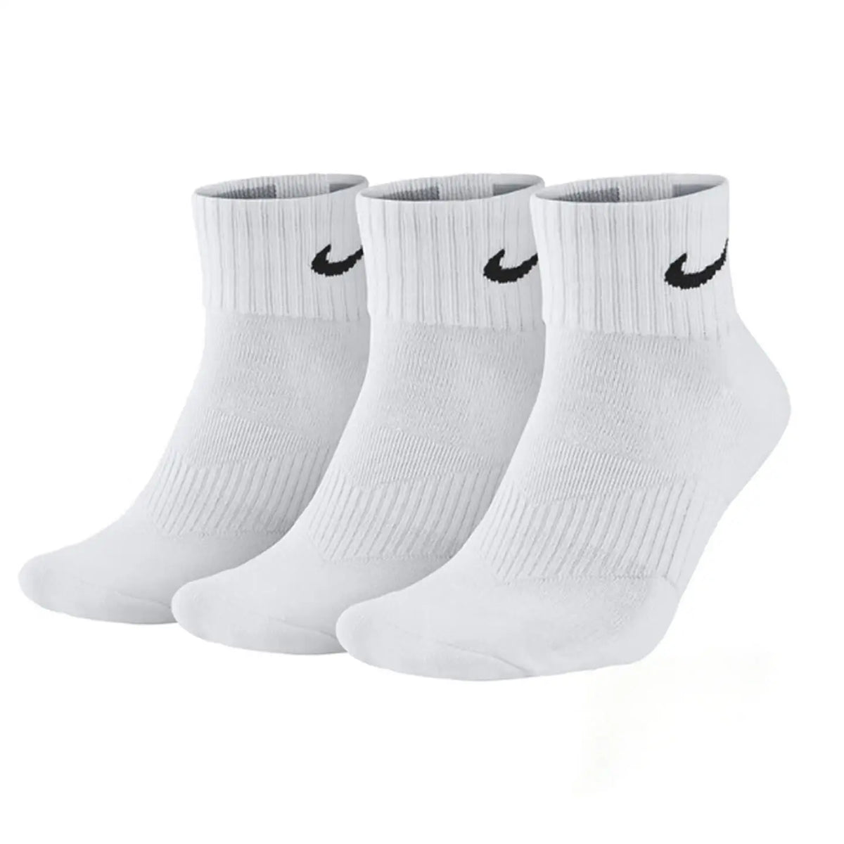 Nike Unisex Breathable Comfort Couple Socks 3-Pair Pack Basketball Sports Socks 3-Pair Pack SX7676-100