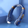 Portable Neck Fan,LED Hands-Free Bladeless, 5 Speeds, 4000 mAh Battery Operated Wearable Personal Fan, Twistable, Rechargeable