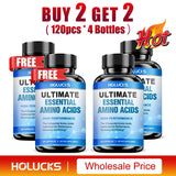 Advanced Body Building Amino Acid Capsules-Helps Increase Strength, Endurance, Protein Synthesis, Build Muscle Mass, Abs, Energy