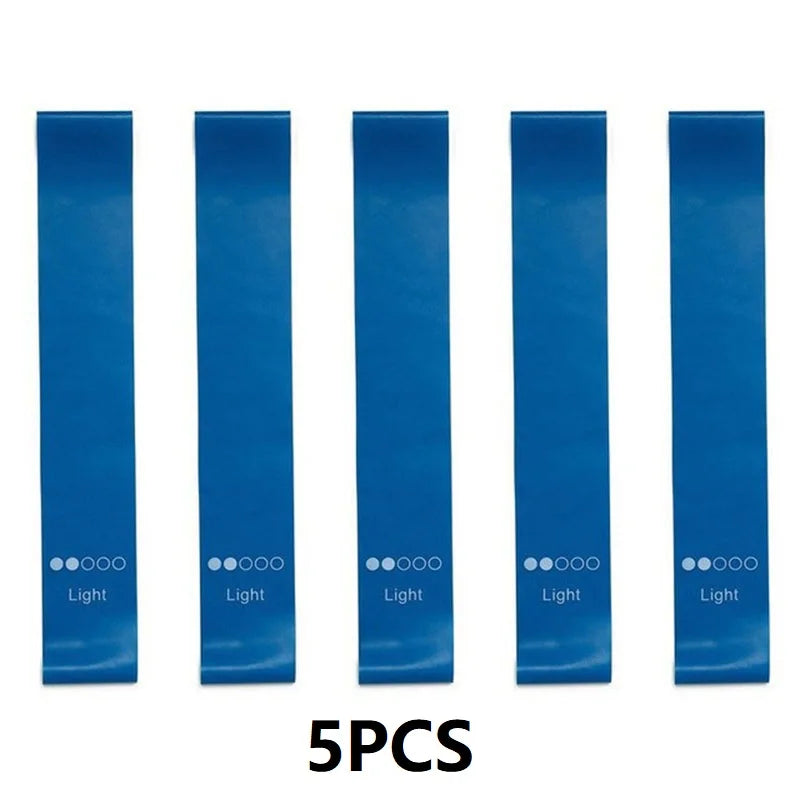 5PCS Fitness Resistance Rubber Bands Elastic Pull-up Bands for Training Pulling Up Exercise Leagues LLD04