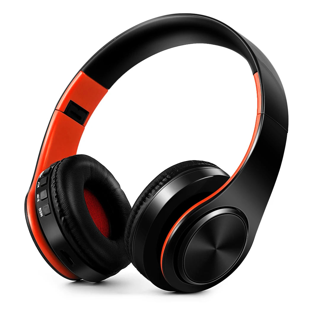 AYVVPII Stereo Wireless Bluetooth Headphone FM and Support SD Card with Mic for Mobile Iphone Sumsamg Tablet MP3