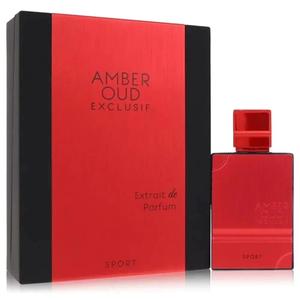 Al Haramain Amber Oud Exclusif Sport 60ml 2.0oz EDP Perfume Fresh Spicy Citrus Woody Amber Long Lasting Unisex Cologne Spray Active Lifestyle Gym Sports Daily Office Wear Graduation Halloween Christmas Holiday Birthday Gift I