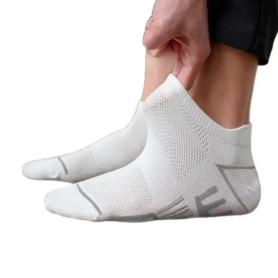 1/6/12 Pairs Men's Ankle Socks With Heel Tab Athletic Low Cut Short Socks Casual Breathable Sports Socks for Men