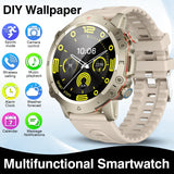 New Full-Touchscreen HD Sports Smartwatch, Unisex, with Call/Message Alerts,  Watch Faces, Multiple Sports Modes, Music Playback. Suitable for Android & IPhone, Ideal Gift for Everyone