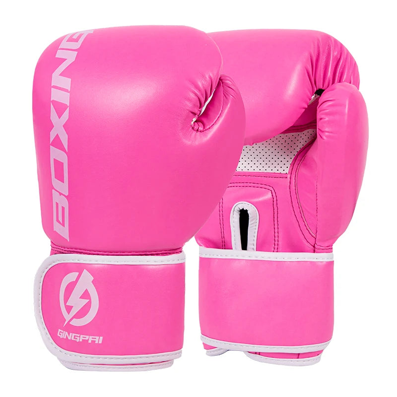 4/6/8/10oz Kids Women/Men Boxing Gloves Sanda Sparring Muay Thai MMA Karate Punch Training Mitts Kickboxing Boxe De Luva DEO