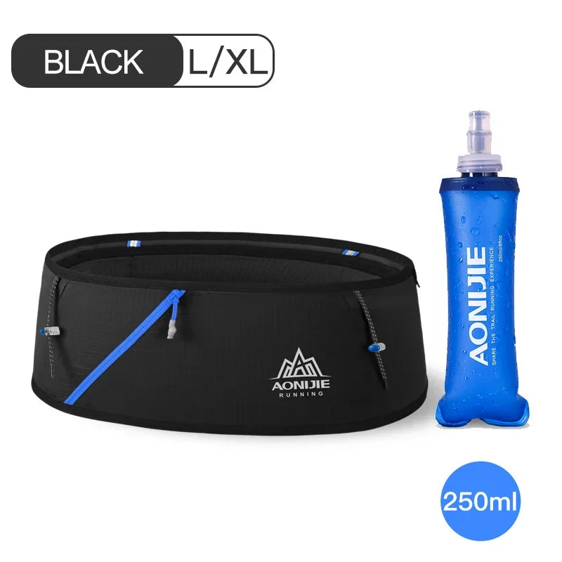 AONIJIE W8101 Hydration Running Belt Waist Pack Travel Money Bag Trail Marathon Gym Workout Fitness Mobile Phone Holder
