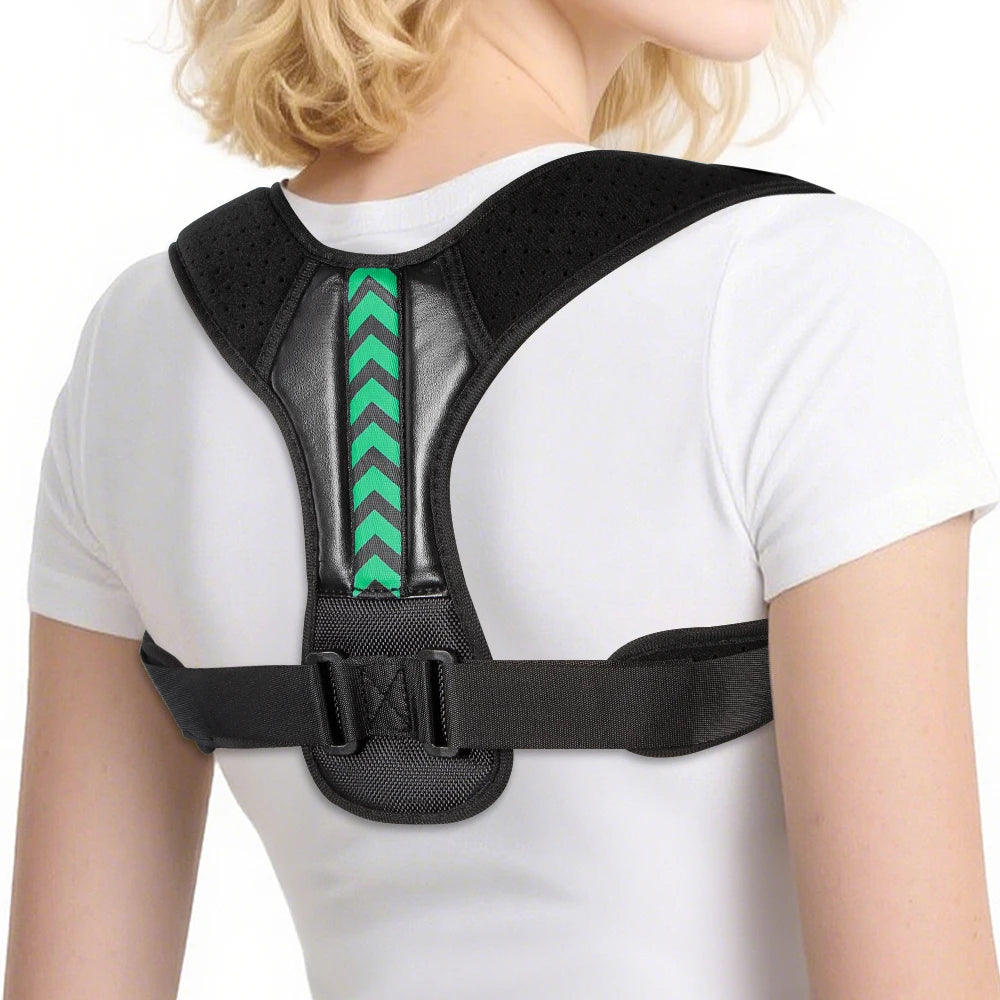 1pcs  Adjustable Posture Corrector 1pcs Upper Back Brace Neck Shoulder Support Belt for Women And Men Spine Back Support