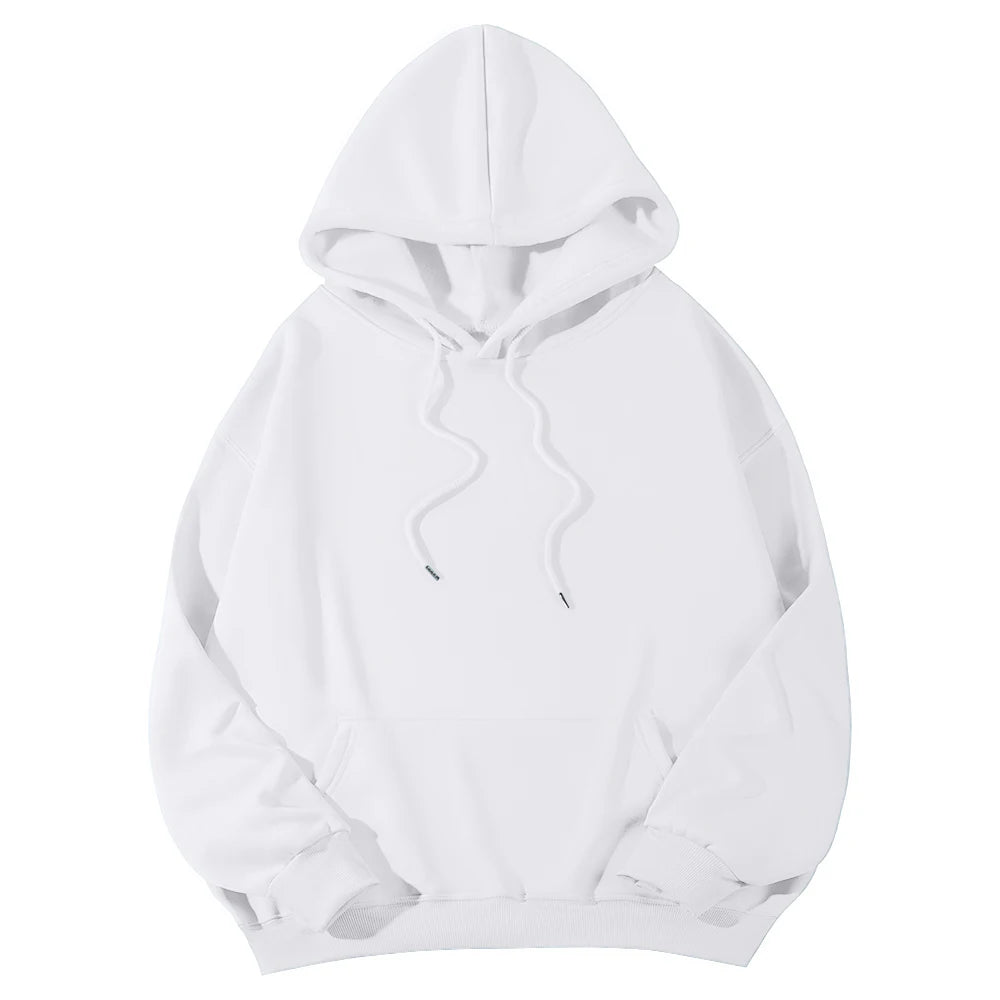 Women's Hoodies Pullover Spring Autumn Casual Hoodie 2026 Sweatshirts Solid Color Hoodies Oversize Black Sweatshirt Women Top