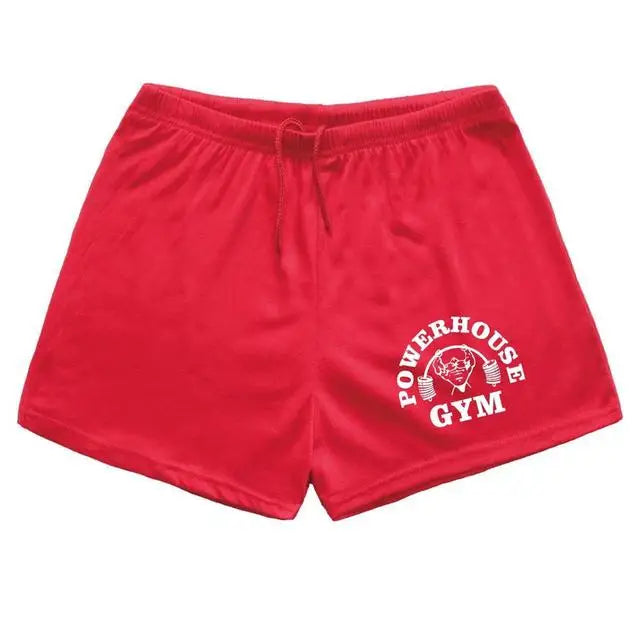 Quick Dry Running Shorts Men Solid Sports Clothing Fitness Bodybuilding Short Pants Sport Homme Gym Training Beach Shorts Length