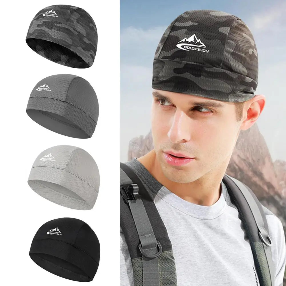 Cooling Cap Helmet Lining Breathable Sweat Wicking Cycling Sports Running Hat Comfortable Outdoor Hiking Cap Quick Dry Cap