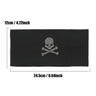 Unisex Punk Girl Skull Out Eyelets Wide Elastic Headband Halloween Rock Steampunk for Sport Women Men Headbands Hair Accessories