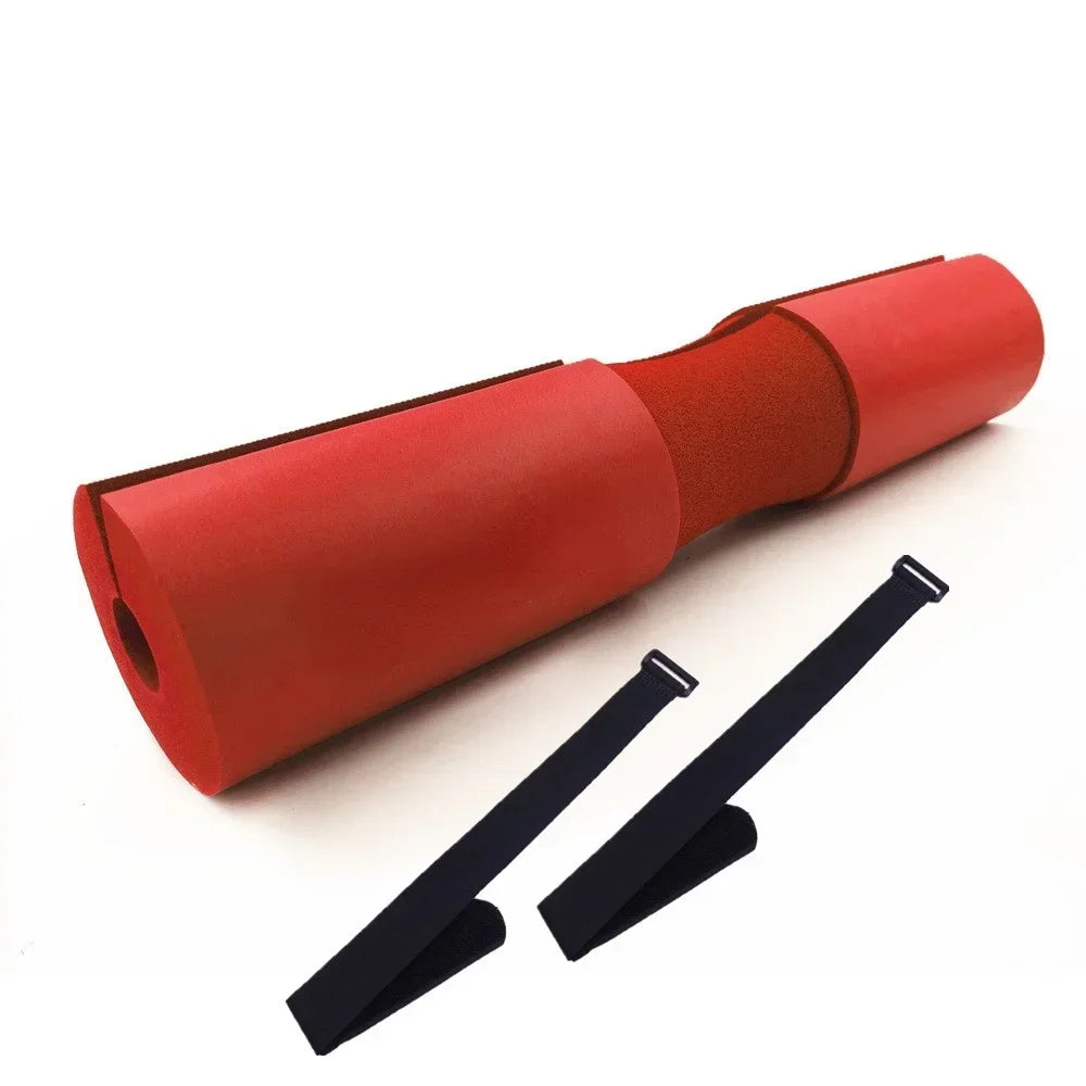 Men with Thick Anti-Slip Bar for Gym, Fitness, Weightlifting, Squats, Neck Support, Protection Pad for Strength Training