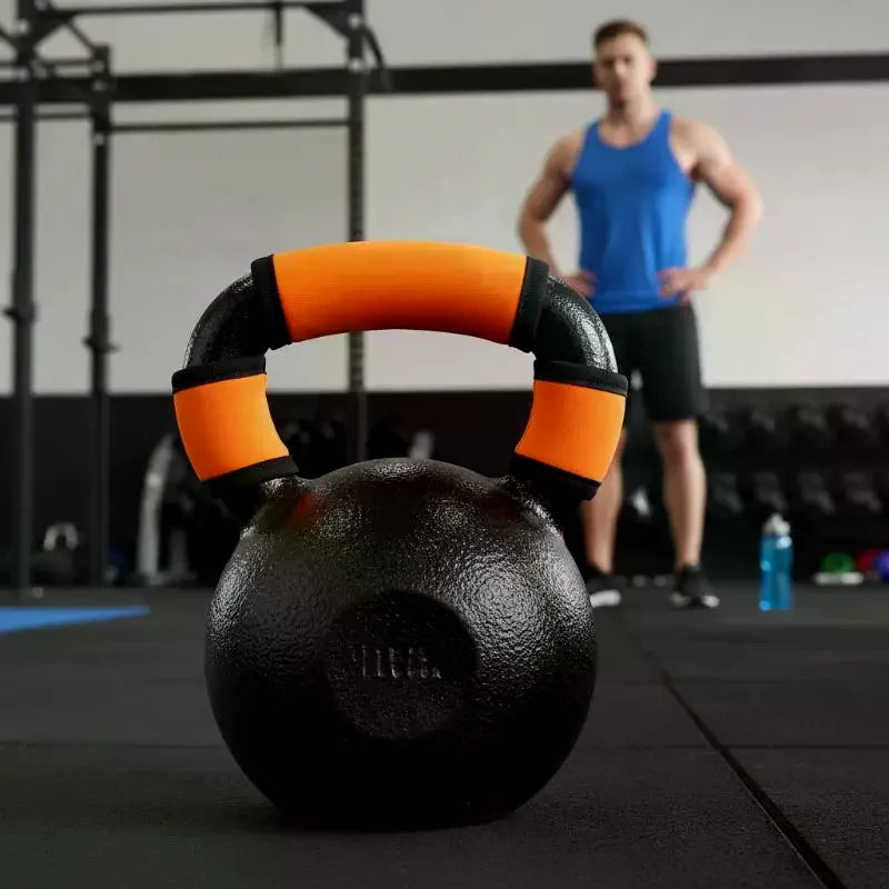 2Pcs Pull Up Bar Cushion Grips Anti Slip Soft Cover Pads For Dumbbell Barbell Exercise Equipment And Luggage Handles