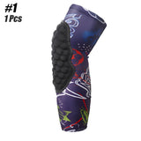 1/2Pcs Honeycomb Knee Support Knee Pads Brace Leg Sleeve Calf Compression Knee Protection For Kids Child Sports Football
