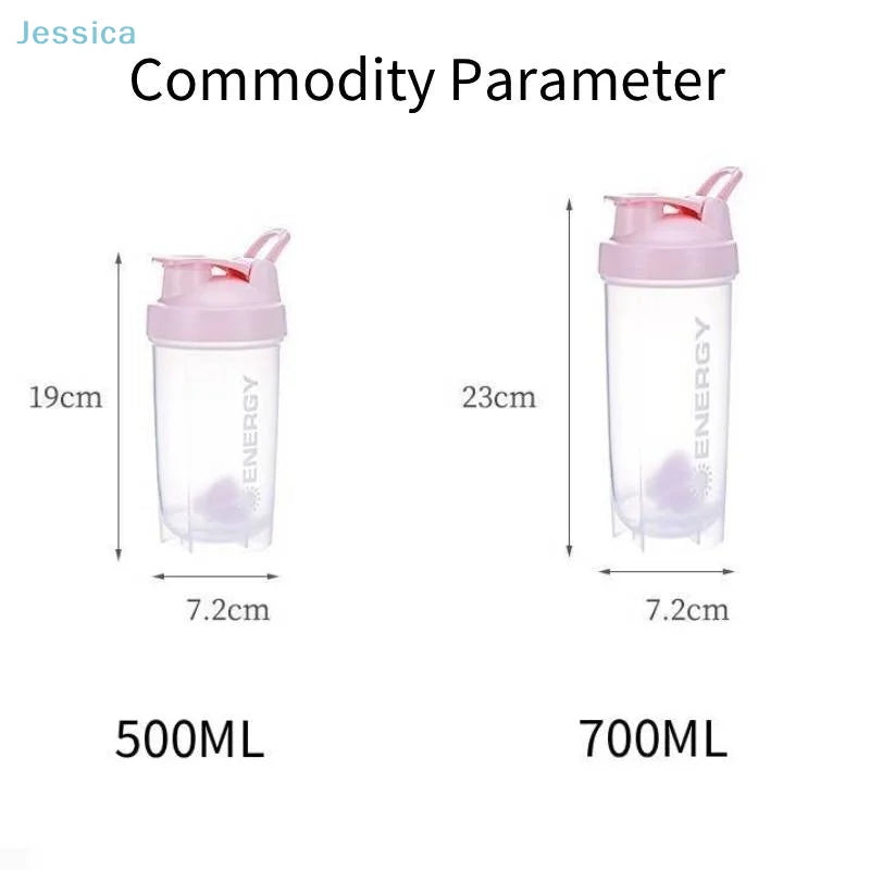♥500ML Energy Shaker Cup Outdoor Travel Portable Juice Cup With Powder Case Coffee Mugs Leak Proof DrinkBottle