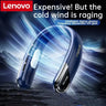 Lenovo Portable Neck Air Conditioner 5 Speed Ultra Hanging Neck Fan Rechargeable Semiconductor Refrigeration Leafless Fan 2026