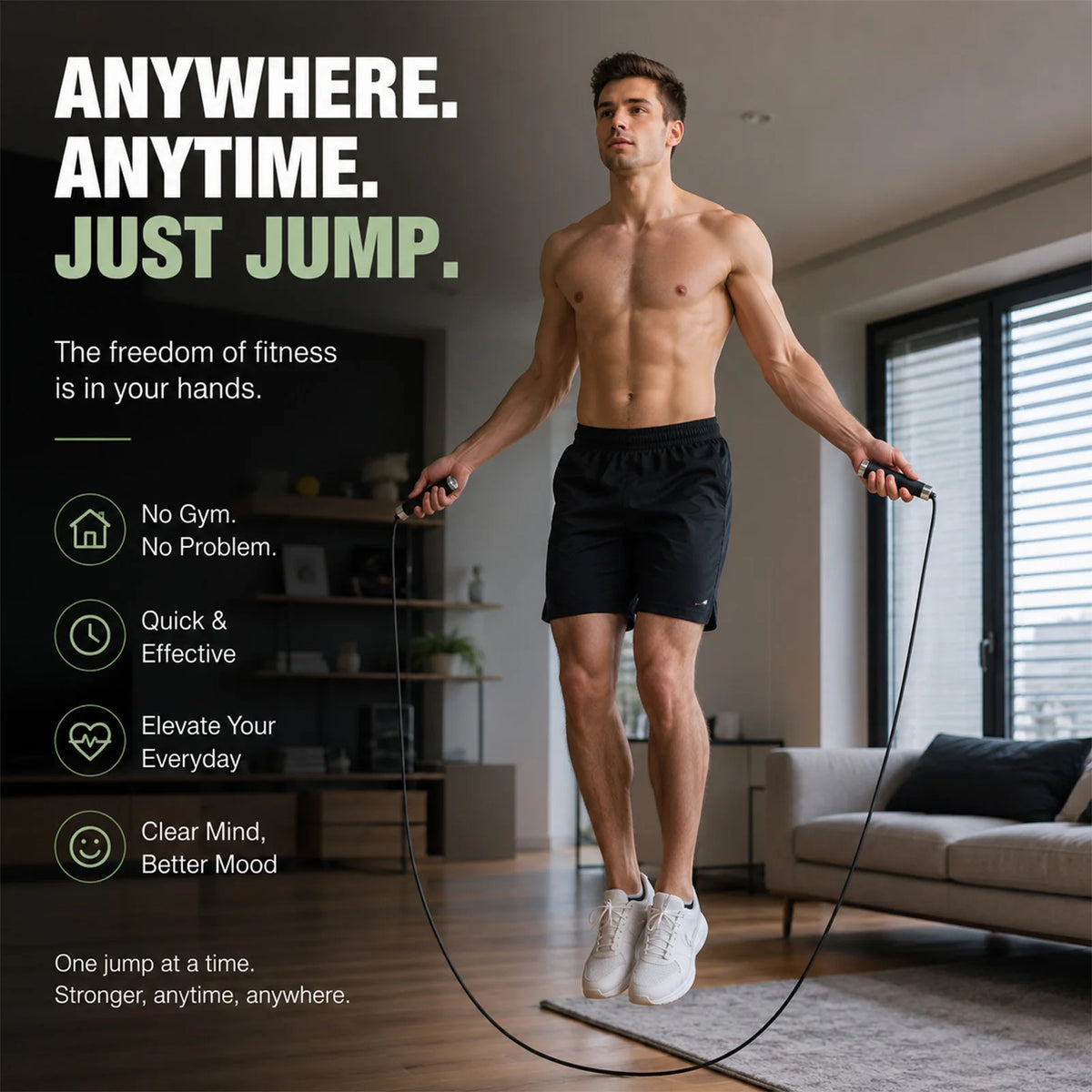 Boxing Jump Rope Sport Exercise Adults Lose Weight Diet Length Adjustable Jumping Rope for Beginners Dual Ball Bearing Design